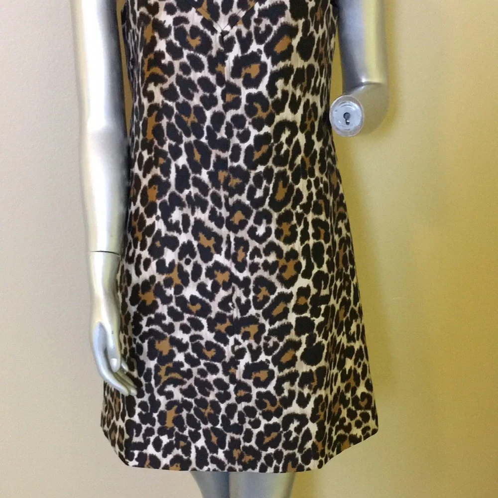 J. Crew Leopard Shift Dress